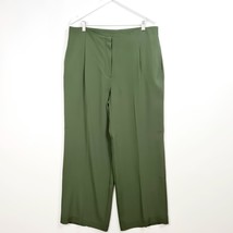 Damart - NEW - Green Pleated Trousers - UK 20 - £11.85 GBP