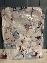 NWT The COMPANY STORE Flannel Pajama Set Two-Piece Polar Bear Penguins P... - $748.09 MXN