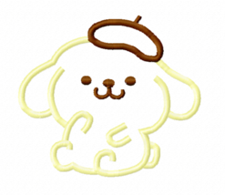 Pompompuin Hello Kitty Sanrio Machine Embroidery Applique Design Instant Downlo - £3.16 GBP