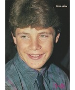 Sean Astin Shalene Mccal Mackenzie Astin teen magazine pinup clipping Teen Set - $12.00