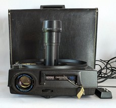 Kodak 760H Carousel 35mm Slide Projector with Remote, Case &amp; Extra Lens - $98.99