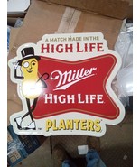 Miller High Life Mr Peanut Metal Sign - 7000kw - $74.99