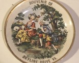 Souvenir Saucer Plate Skyline Drive Virginia ODS1 - $4.94