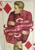 Chicago Maroons Football Postcard Earl Christy 1909 Raphael Tuck College Kings - £82.62 GBP
