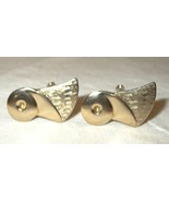 jc79 Vintage Horn Cornicopia Wing Shape Gold toned Cufflinks - £7.04 GBP