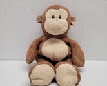 TY Pluffies Dangles Brown Monkey Plush Sewn Eyes 2002 Stuffed Animal - $49.40
