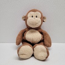 TY Pluffies Dangles Brown Monkey Plush Sewn Eyes 2002 Stuffed Animal - £39.37 GBP