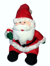 Stuffins Santa Claus LARGE Plush Vintage 1993 Nylon Stuffed Puffy Doll *... - $75.00