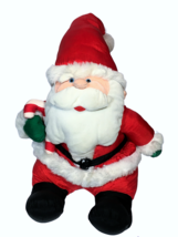 Stuffins Santa Claus LARGE Plush Vintage 1993 Nylon Stuffed Puffy Doll *... - £58.98 GBP