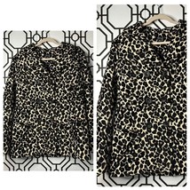 APT.9 Ladies Button Up Stylish Fashionable Warm Leopard Jacket Size Medium - £16.63 GBP