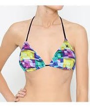 Women&#39;s/Jrs Hurley U.S.Open Blocks Multi String Bikini Swimsuit New $80  - £28.92 GBP