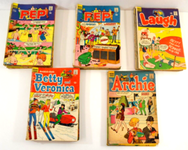 Archie Laugh Pep Betty &amp; Veronica Jughead Joke Book Comic LOT x 66 VG 12... - £154.53 GBP