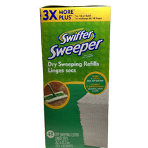 Swiffer Sweeper Dry Sweeping Refills 48 Count New Old Stock - £11.07 GBP