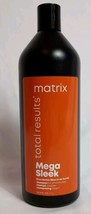 Matrix Total Results Mega Sleek Shea Butter Shampoo For Smoothness 33.8 oz - £31.82 GBP