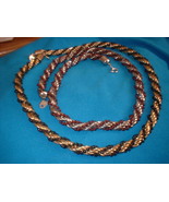 Vintage Jewelry Twisted Beaded Necklace Lot - £12.64 GBP