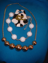 Vintage Jewelry  80s Mod Squad &amp; Korea Necklaces - £12.78 GBP
