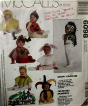Pattern: 6098 (USED) Infant &amp; Toddler Hood &amp; Cape Costumes - £5.54 GBP