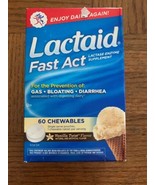 Lactaid Fast Act Vanilla 60 Chewables - $32.55