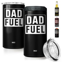 4-In-1 Dad Tumbler Gifts For Dad From Daughter Son - 12Oz Dad Fuel Can C... - $40.99