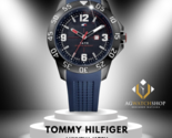 Orologio da uomo Tommy Hilfiger 1790984 Gomma Blu, cassa in acciaio al q... - $120.20