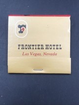 Frontier Hotel Las Vegas NV Nevada Casino Matchbook Full 30 Unstruck - £7.46 GBP