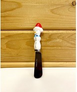 Christmas Snowman Mini Cheese Butter Knife Stainless Steel 4.75&quot; - $27.34 CAD