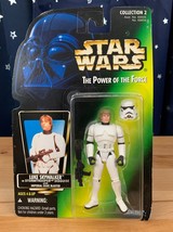 1996 STAR WARS POTF Luke Skywalker Stormtrooper Disguise with Imperial B... - $10.90