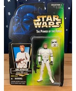 1996 STAR WARS POTF Luke Skywalker Stormtrooper Disguise with Imperial B... - £8.57 GBP