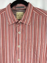 Tommy Bahama Jeans Men&#39;s Striped Shirt Long Sleeve Button Up Size Large - £14.55 GBP