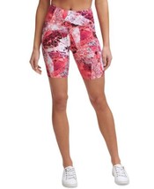 Calvin Klein Womens Activewear Performance Printed High-Waist Bike Shorts XS - $47.89