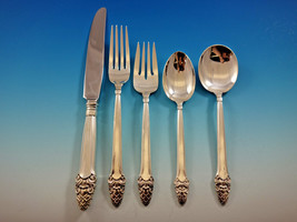 Sovereign Old by Gorham Sterling Silver Flatware Set 12 Service 65 pieces Acorn - £3,052.81 GBP