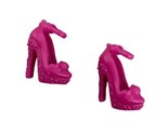 Barbie Doll Fushia Ankle Strap Sandal High Heel Shoes - $10.61