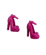 Barbie Doll Fushia Ankle Strap Sandal High Heel Shoes - £8.50 GBP