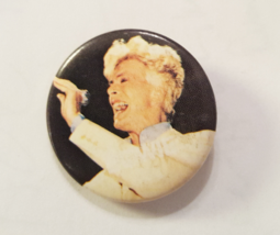 David Bowie Button Pinback 1983 Modern Love Vintage Badge New Wave Rare - £26.49 GBP