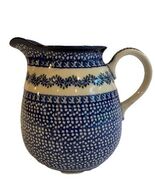 Polish Pottery Boleslaviec Ceramic Pitcher 6&quot; - €24,65 EUR