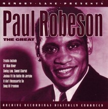 Paul Robeson : The Great CD (2008) Pre-Owned - £11.95 GBP