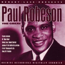 Paul Robeson : The Great CD (2008) Pre-Owned - £11.51 GBP