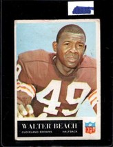 1965 Philadelphia #30 Walter Beach Good+ Browns *X59525 - £1.54 GBP