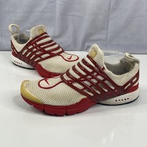 Authenticity Guarantee 
Nike Mens AIR PRESTO Red White Running Sneakers Sz XS... - £65.61 GBP