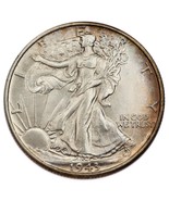1943 Argent Marche Liberty Demi Dollar 50C (Choix Bu État) - €56,93 EUR