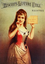 6219.Biscuits Bakery Utile Mantes Advertisement 18x24 Poster.Wall Art Decorative - £22.49 GBP