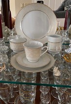 Chris Madden Home Collections Bone China ~ 12 Cups, Saucers, Lunch Dinner, Bowls - £225.71 GBP