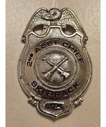 Rare Obsolete Vintage 2ND ASSISTANT CHIEF - SKIPPACK , PA Badge!  Very Nice - $907.74 MXN