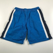 Adidas Palestra Pantaloncini Ragazzi Grande Blu Bianco Righe Clima365 Cl... - $13.08