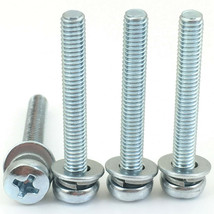 4 New Tv Stand Screws For Rca Model RTR4360-B-US, RTR4360-US, RTR4361-B-CA - $6.58