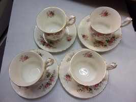 Royal Albert Lavender Rose Coffee/Tea Cup and Saucer, set of four - £30.93 GBP