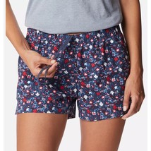 Columbia Women&#39;s S 28-29&quot; Sandy River II Printed Shorts Nocturnal, Mini Hibiscus - £15.56 GBP