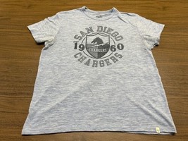 San Diego Chargers Men’s Light Blue NFL T-Shirt - Medium - ‘47 Brand - £11.80 GBP