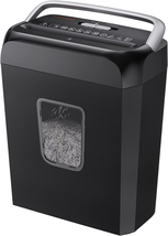Paper Shredder for Home Use, 3.4 Gal Wastebasket, 6-Sheet Crosscut Paper... - $76.46 CAD