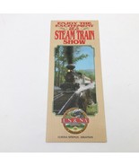 Steam Engine Train Show Brochure Eureka Springs Arkansas 1990&#39;s - $129.72 MXN